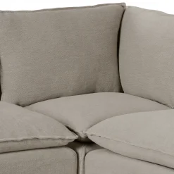 VND6200 Four Hands, LLC Erica Slipcover Dining Banquette