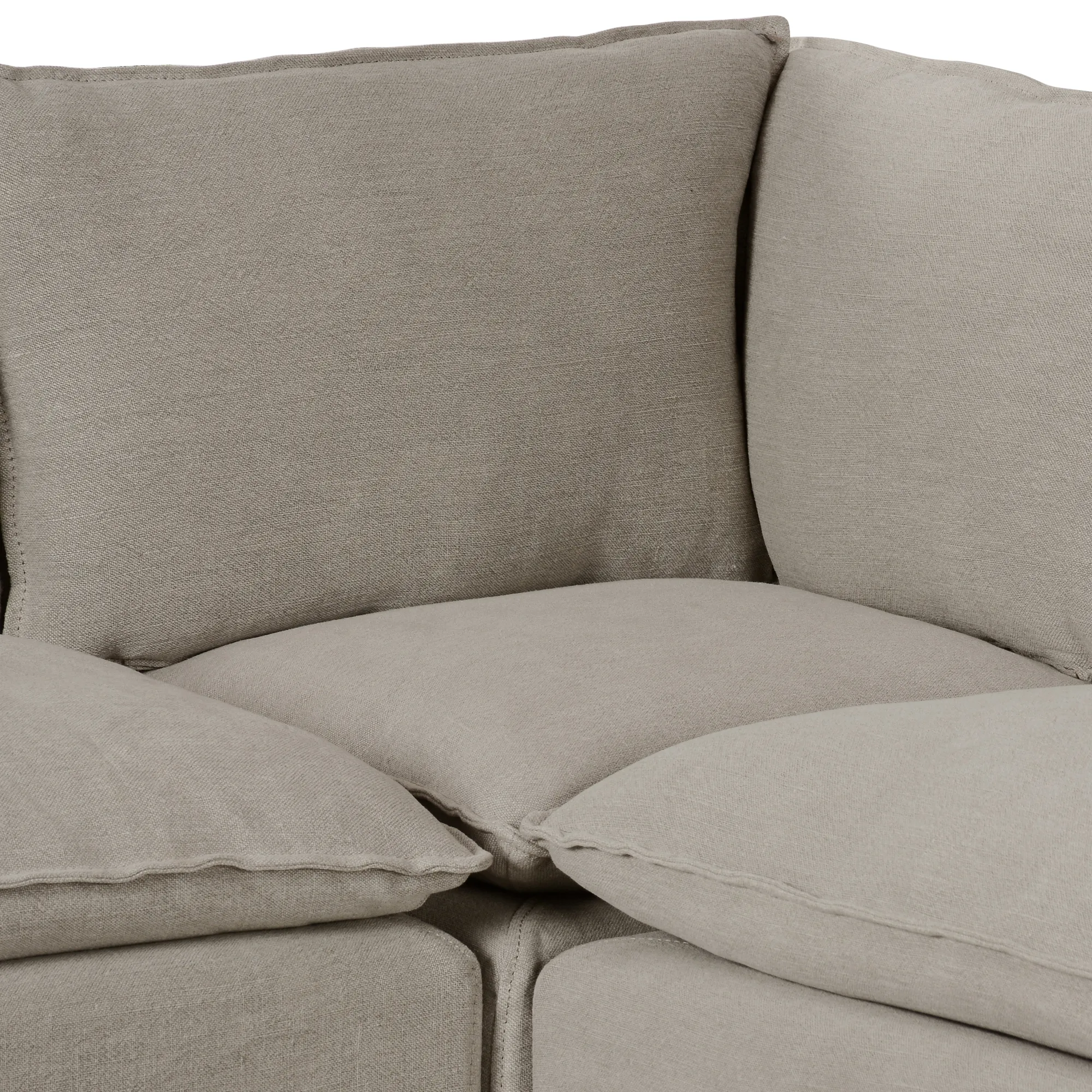 VND6200 Four Hands, LLC Erica Slipcover Dining Banquette