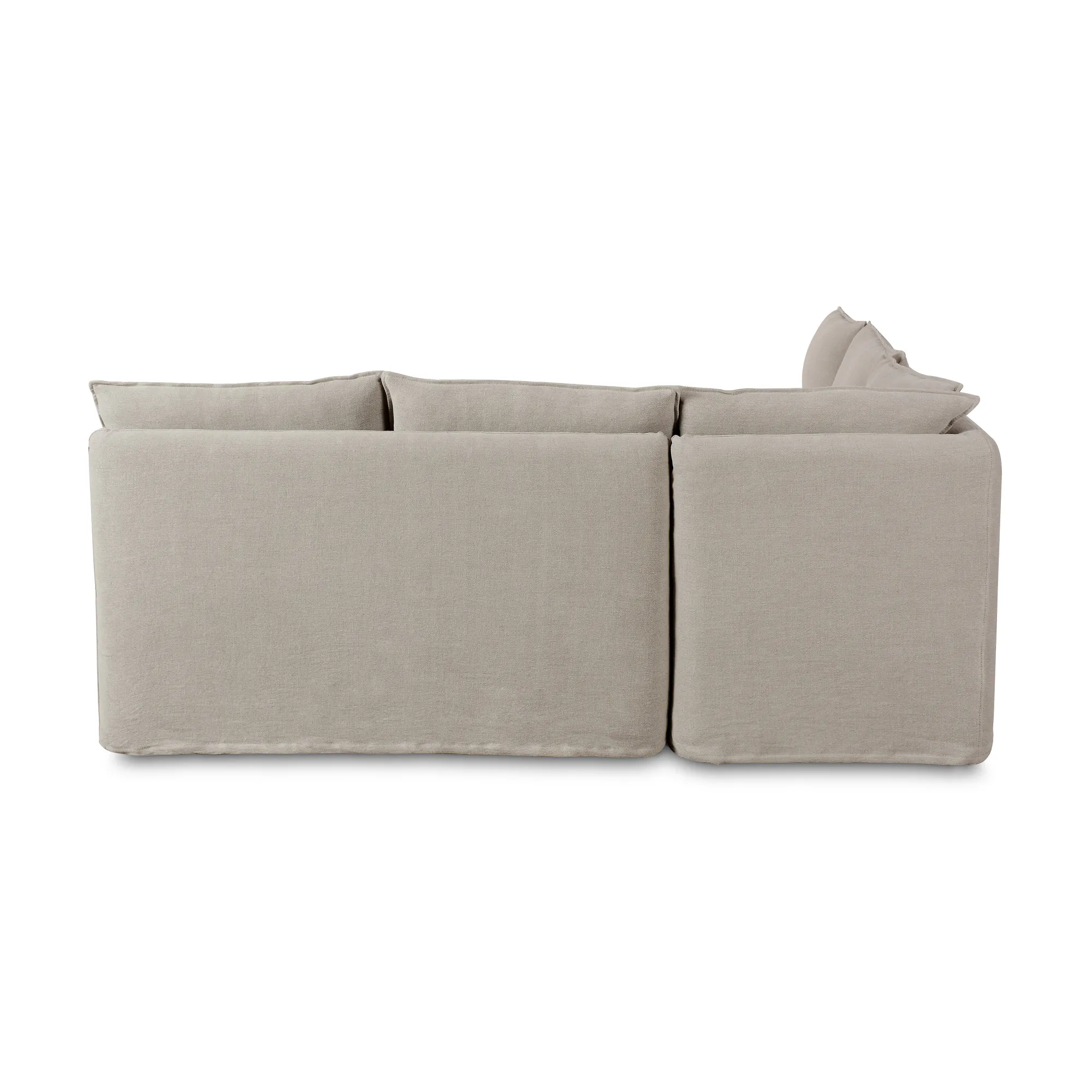 VND6200 Four Hands, LLC Erica Slipcover Dining Banquette