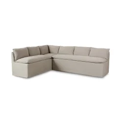 VND6200 Four Hands, LLC Erica Slipcover Dining Banquette