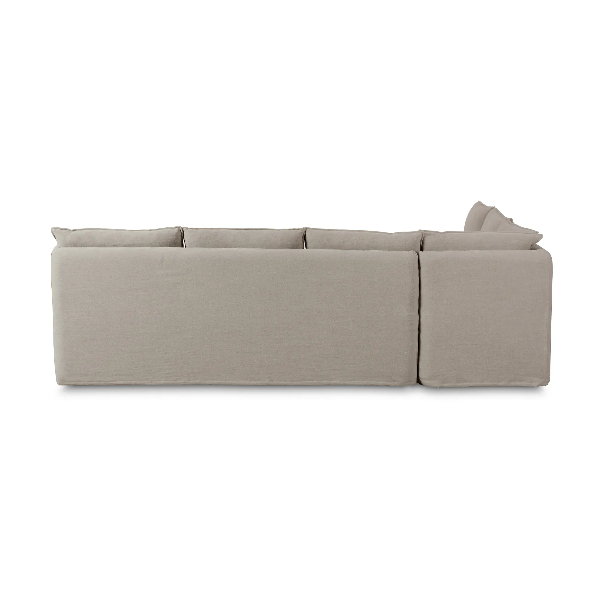 VND6200 Four Hands, LLC Erica Slipcover Dining Banquette