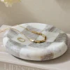 VND6842 Ferry International Everett Checkered Marble Trinket Tray