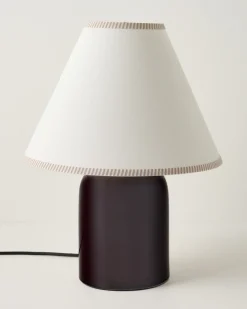 VND6475 StyleCraft Home Collection Farrah Table Lamp - Deep Burgundy