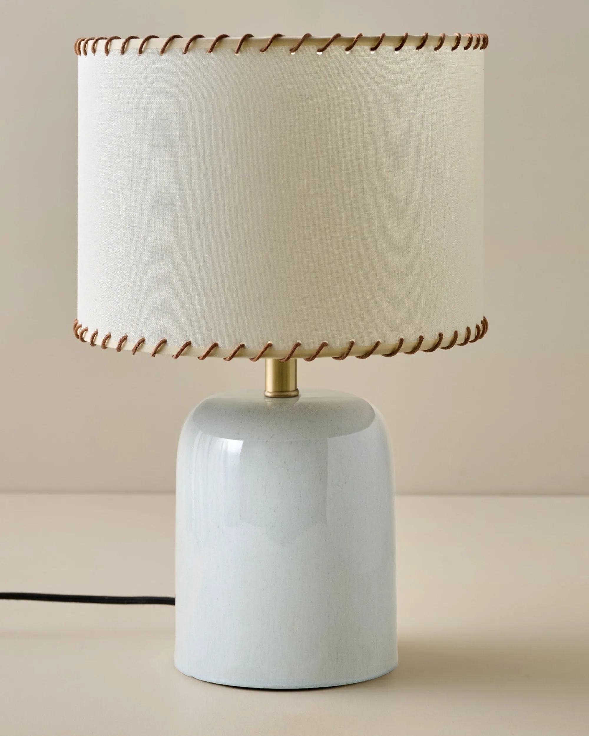 VND6475 StyleCraft Home Collection Farrah Table Lamp - Mist Blue