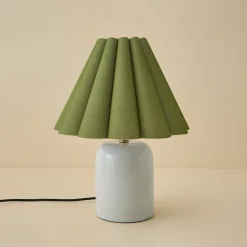 VND6475 StyleCraft Home Collection Farrah Table Lamp - Mist Blue