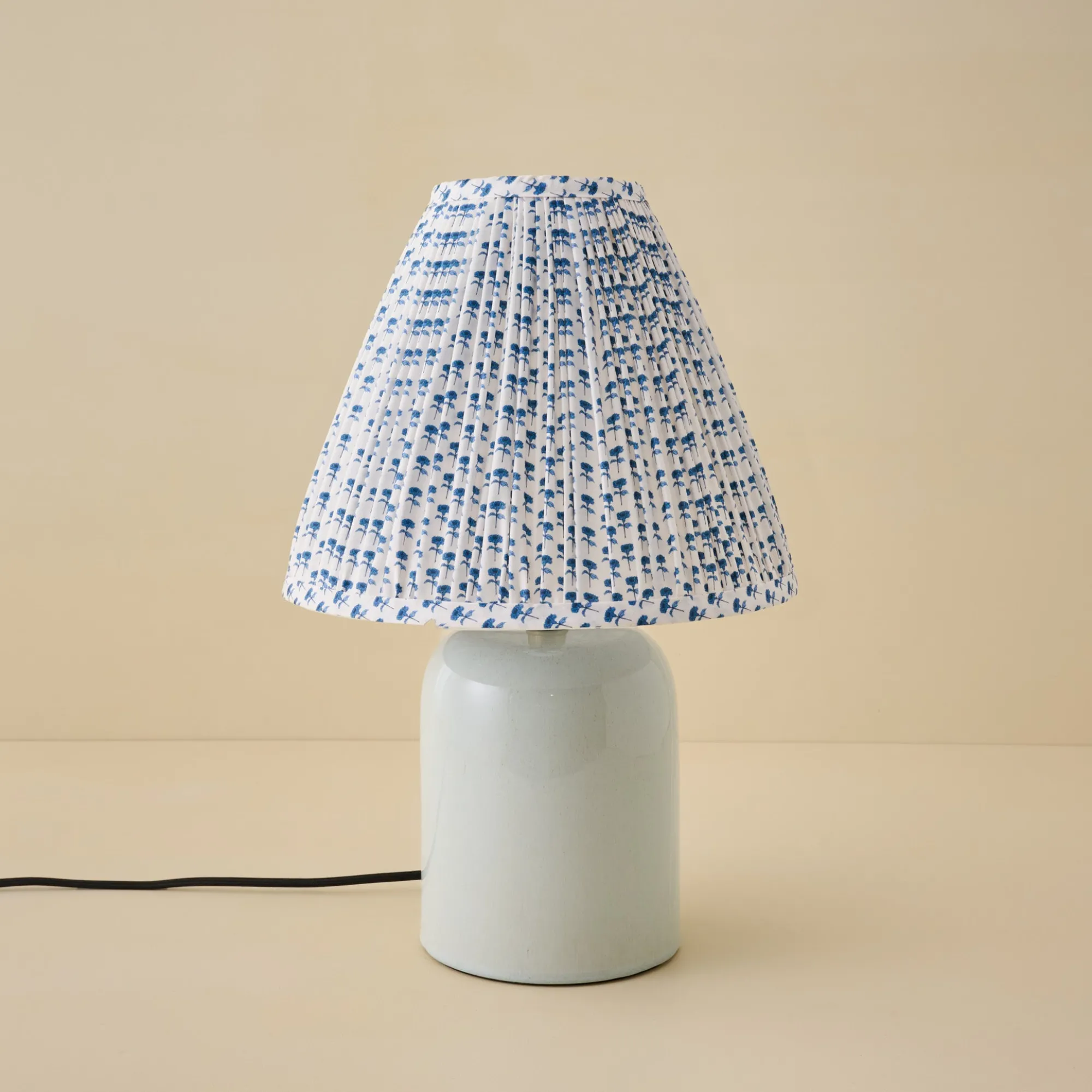VND6475 StyleCraft Home Collection Farrah Table Lamp - Mist Blue