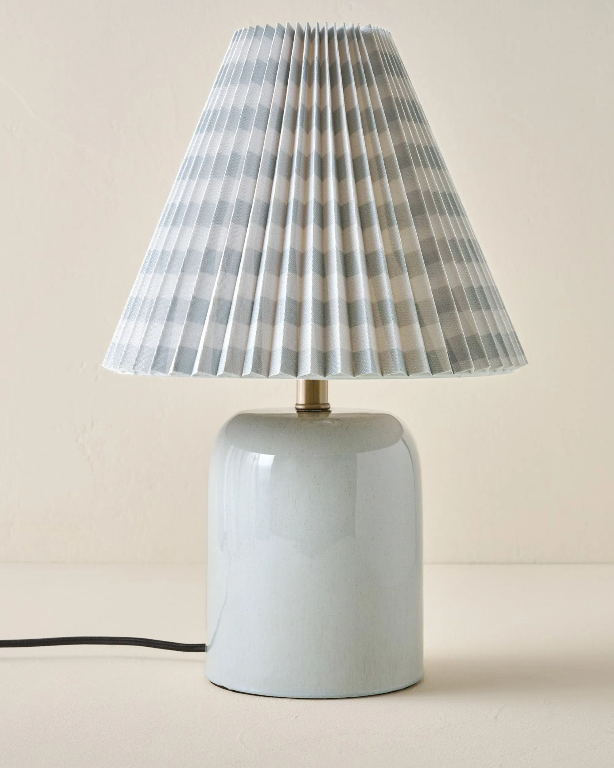 VND6475 StyleCraft Home Collection Farrah Table Lamp - Mist Blue