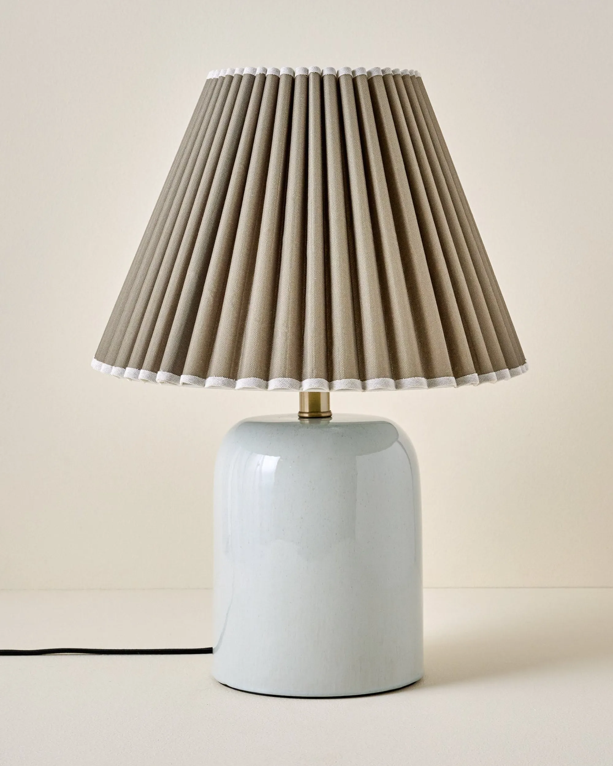 VND6475 StyleCraft Home Collection Farrah Table Lamp - Mist Blue
