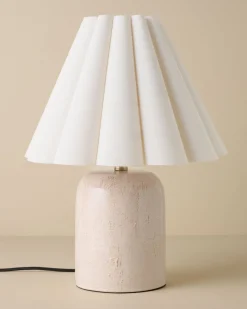 VND6475 StyleCraft Home Collection Farrah Table Lamp - Textured Cream