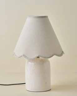 VND6475 StyleCraft Home Collection Farrah Table Lamp - Textured Cream