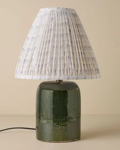 VND6475 StyleCraft Home Collection Farrah Table Lamp - Textured Green