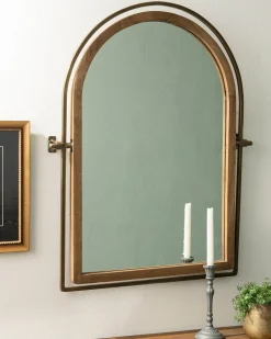 VND6844 Prince Art Exporter Flora Arched Mirror