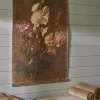 VND0164 Creative Co-op Inc Floral Trio Vintage Tapestry