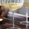VND8124 Transparent Overseas Fluted Coupe Glass