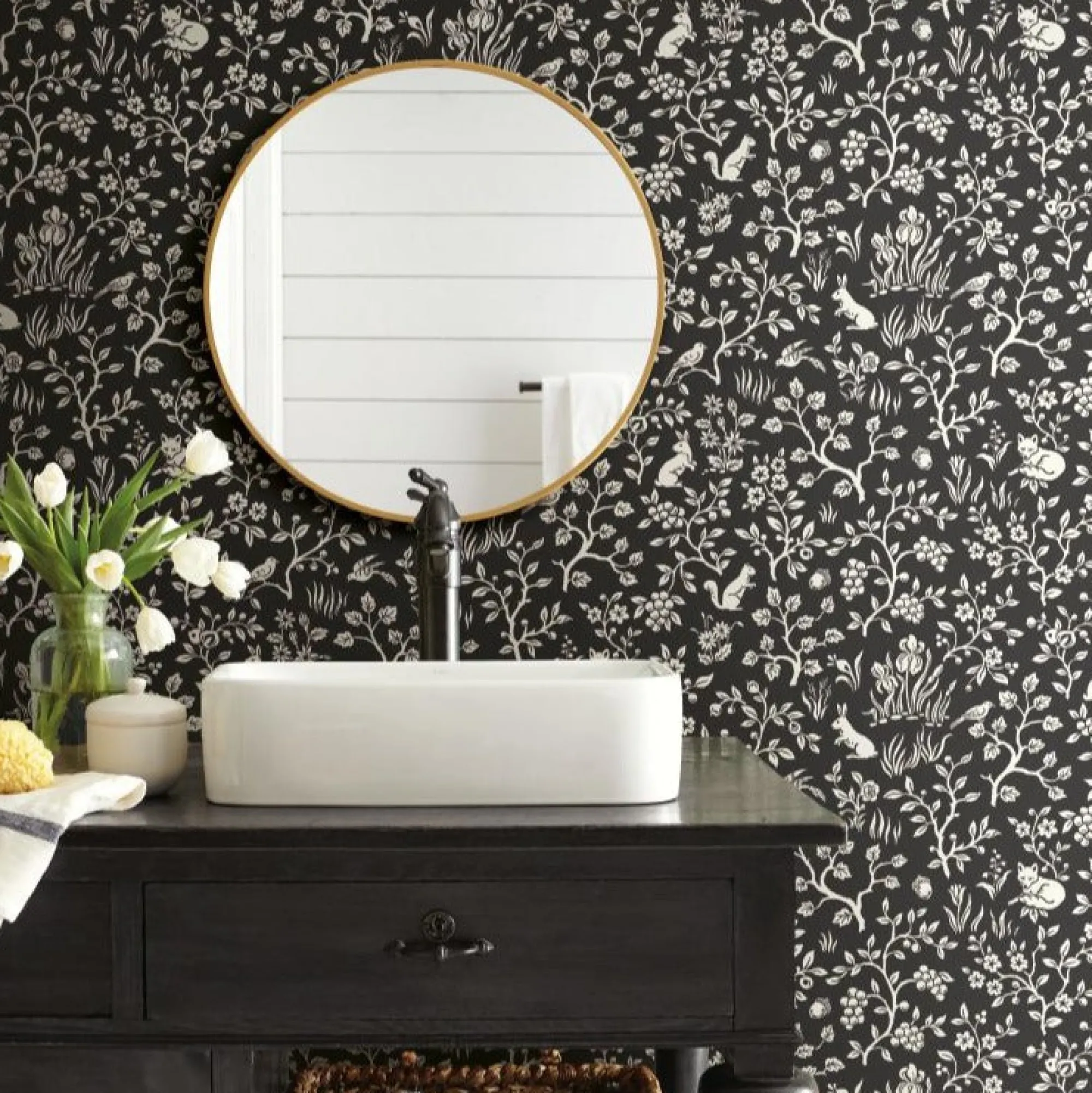 VND2730 York Wallcoverings Fox & Hare Wallpaper
