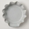 VND6562 Chaozhou Highland Crafts Company Ltd French Grey Ruffle Spoon Rest
