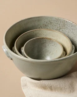 VND6562 Chaozhou Highland Crafts Company Ltd French Grey Serving Bowl Set