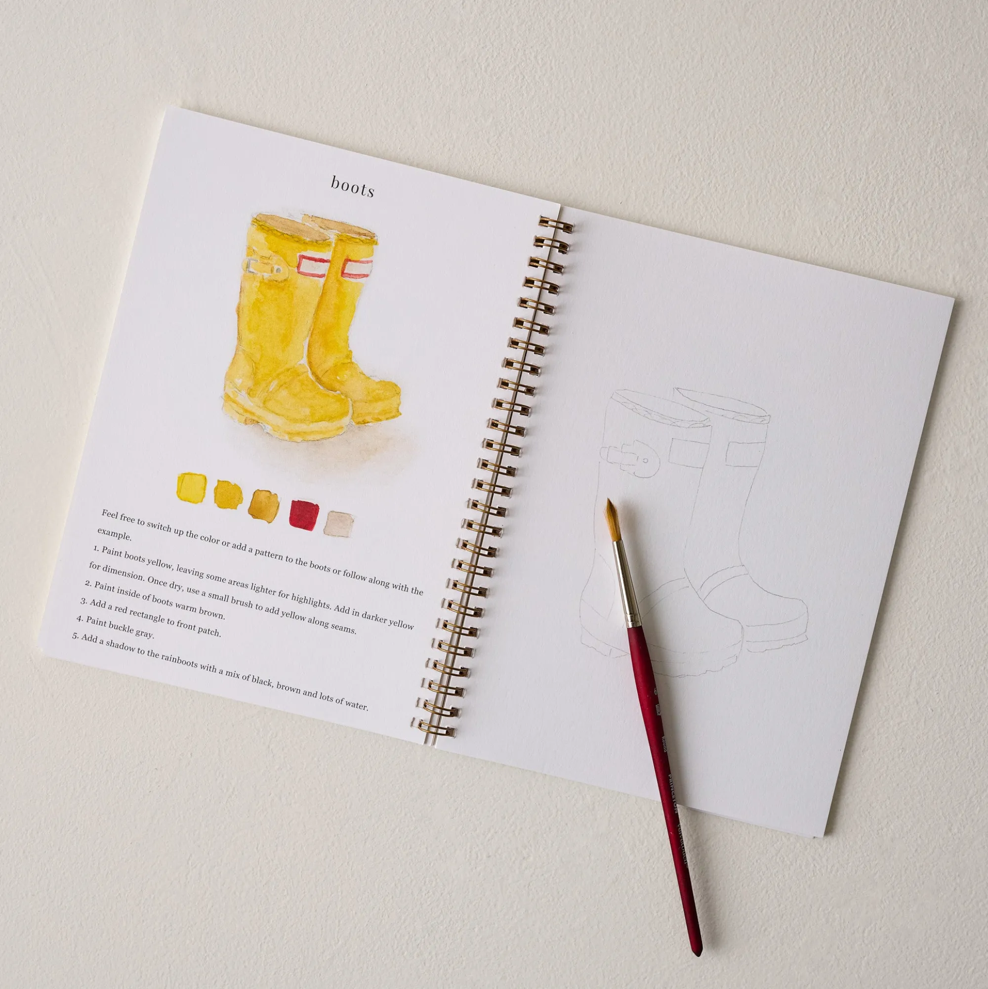 VND6887 Lex Ventures LLC Garden Watercolor Workbook