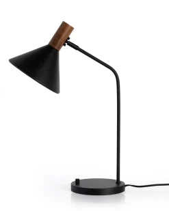VND6200 Four Hands, LLC Gibson Task Lamp with Leather Shade