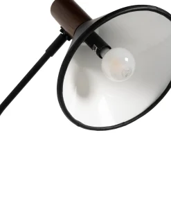 VND6200 Four Hands, LLC Gibson Task Lamp with Leather Shade
