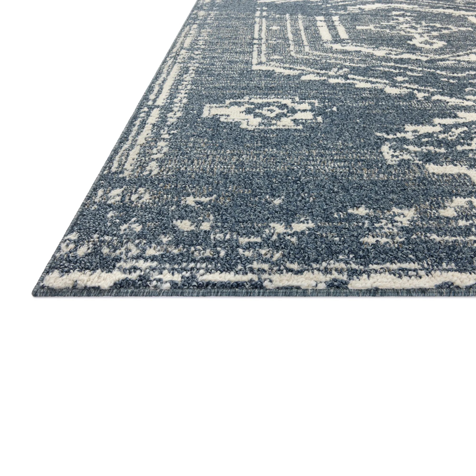 VND0086 Loloi Inc Gigi Denim Ivory Rug