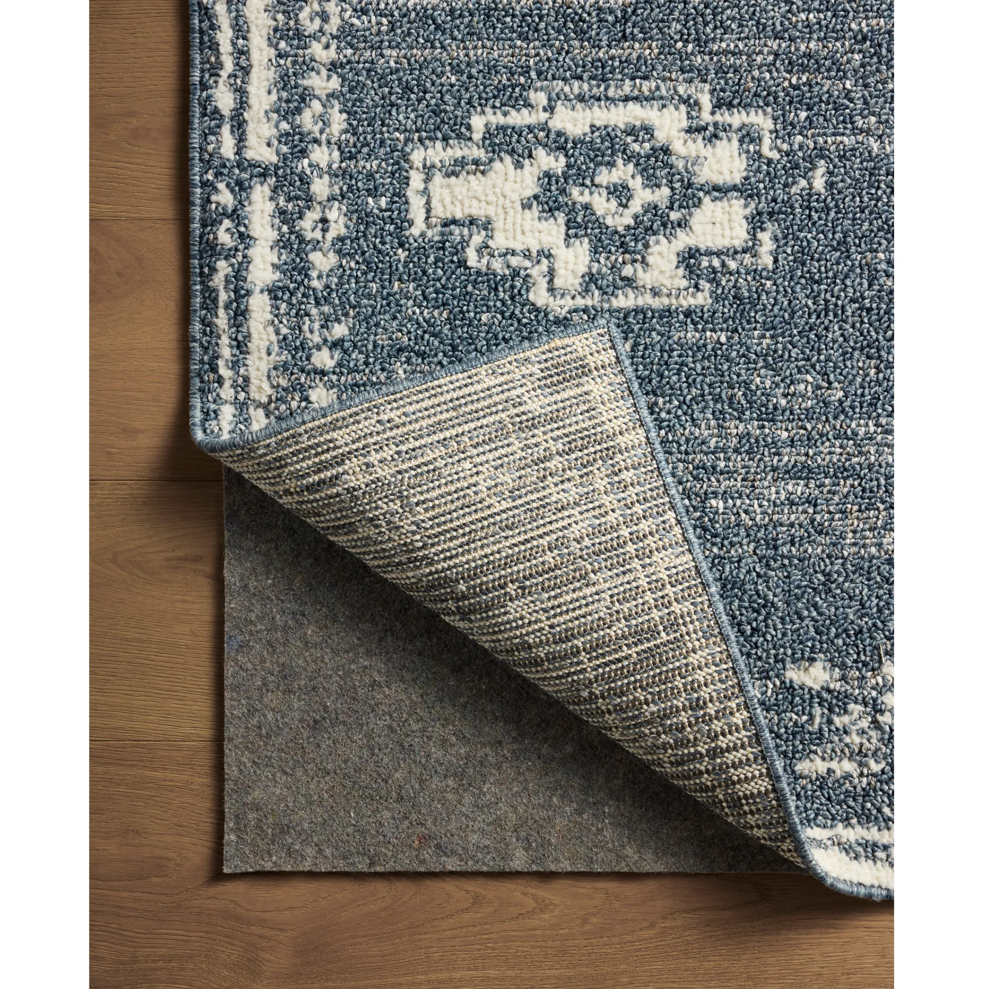 VND0086 Loloi Inc Gigi Denim Ivory Rug
