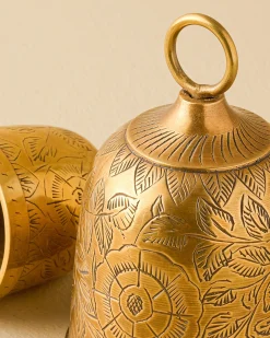 VND6624 GULATI EXPORTS Gigi Etched Brass Bell