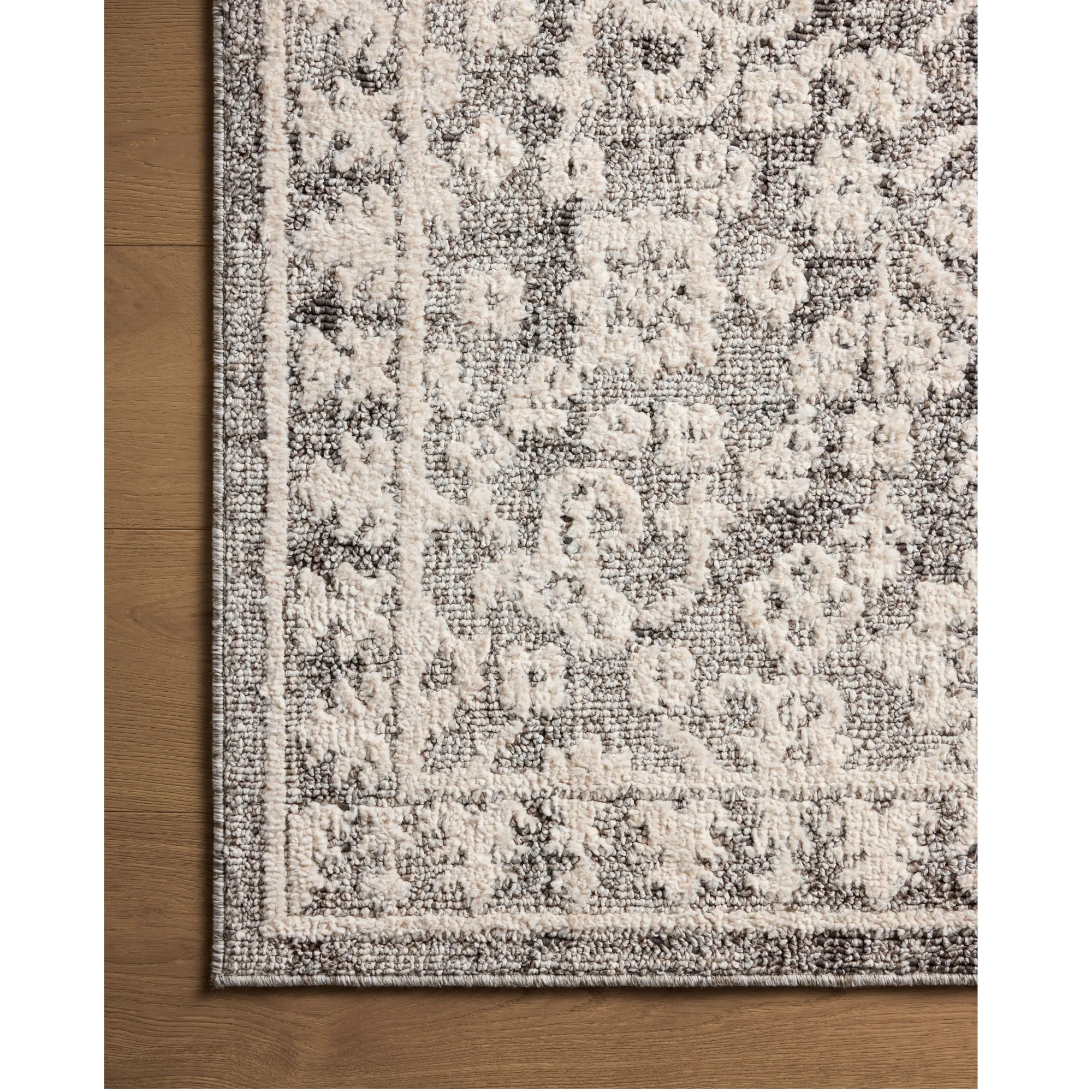 VND0086 Loloi Inc Gigi Grey Ivory Rug