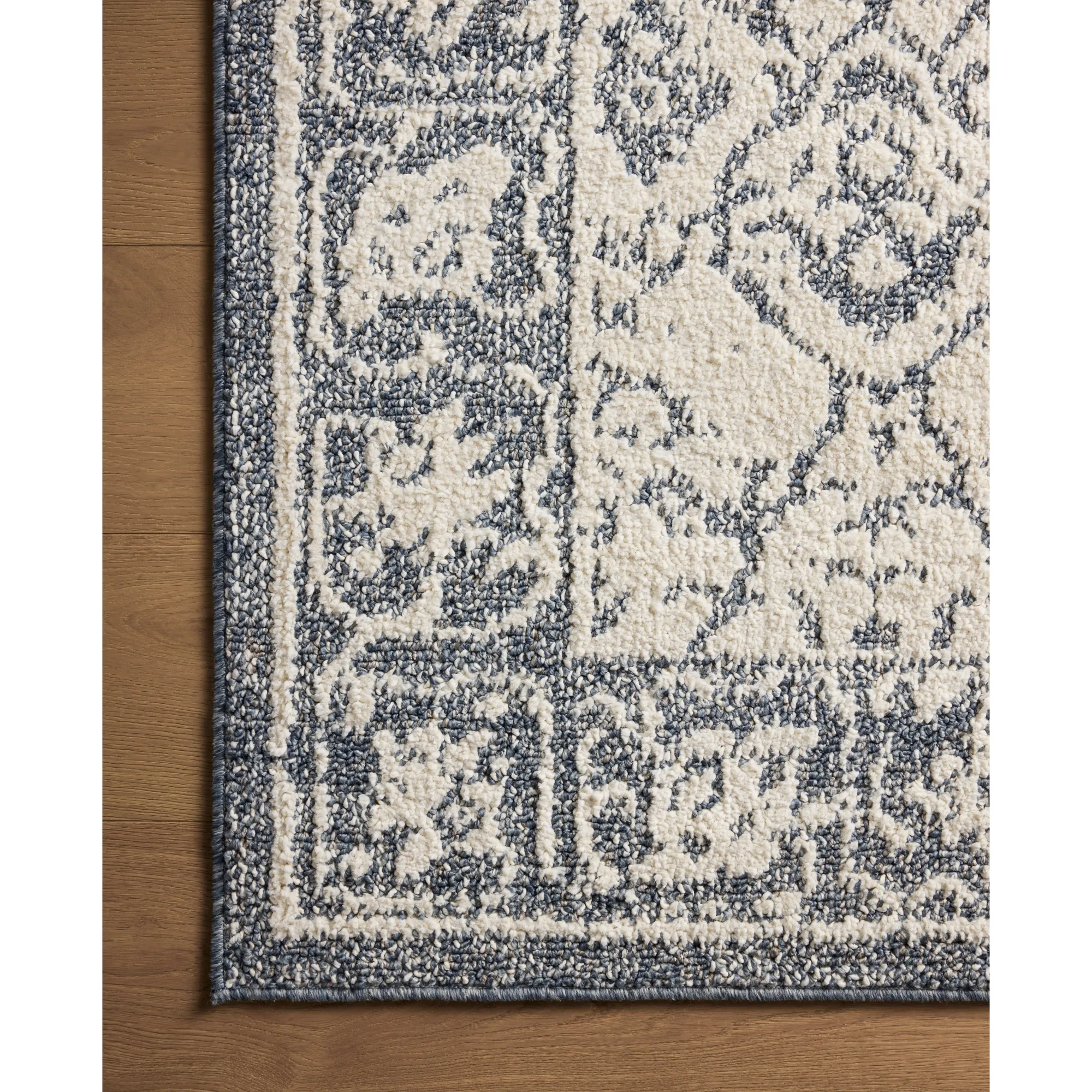 VND0086 Loloi Inc Gigi Ivory Blue Rug