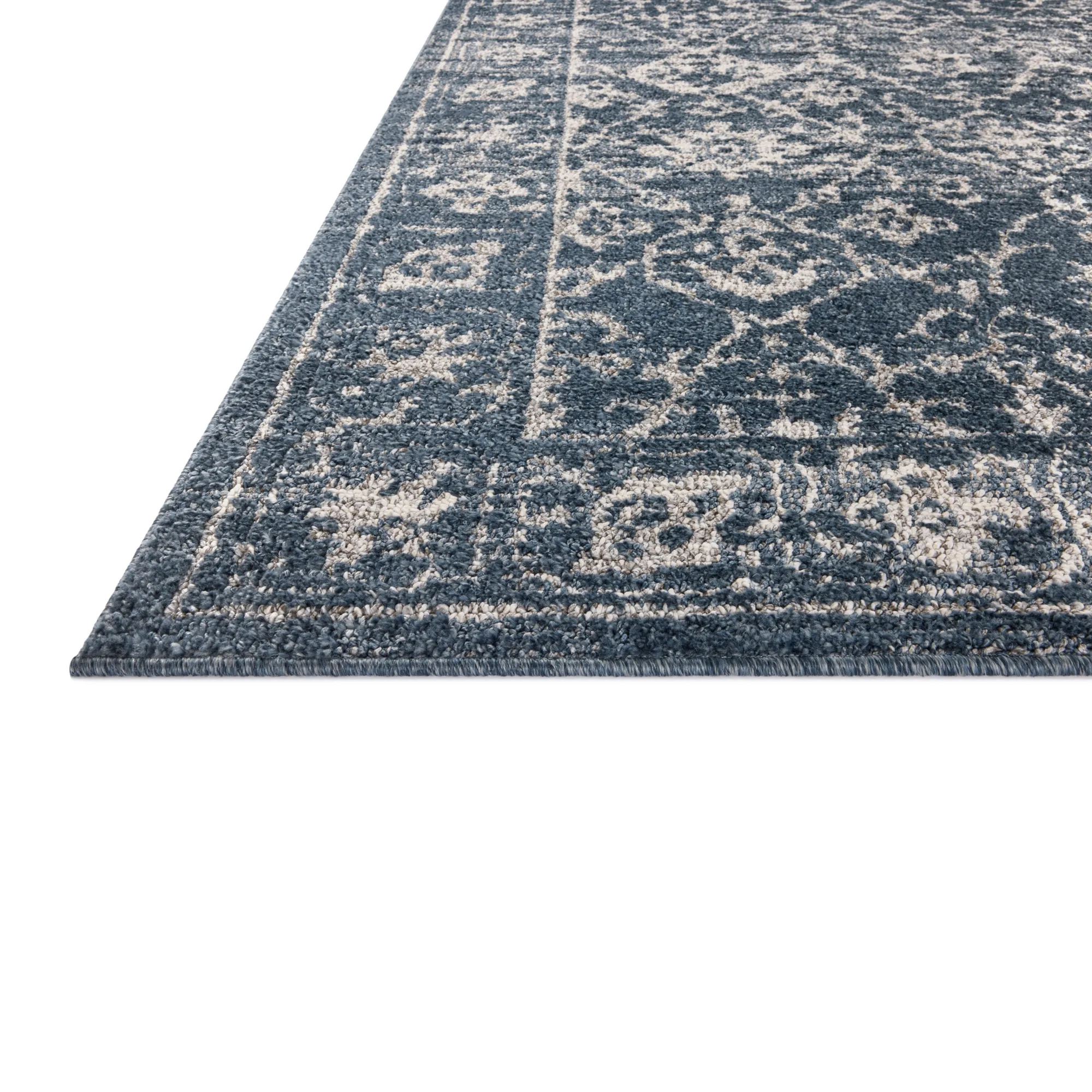 VND0086 Loloi Inc Gigi Navy Stone Rug