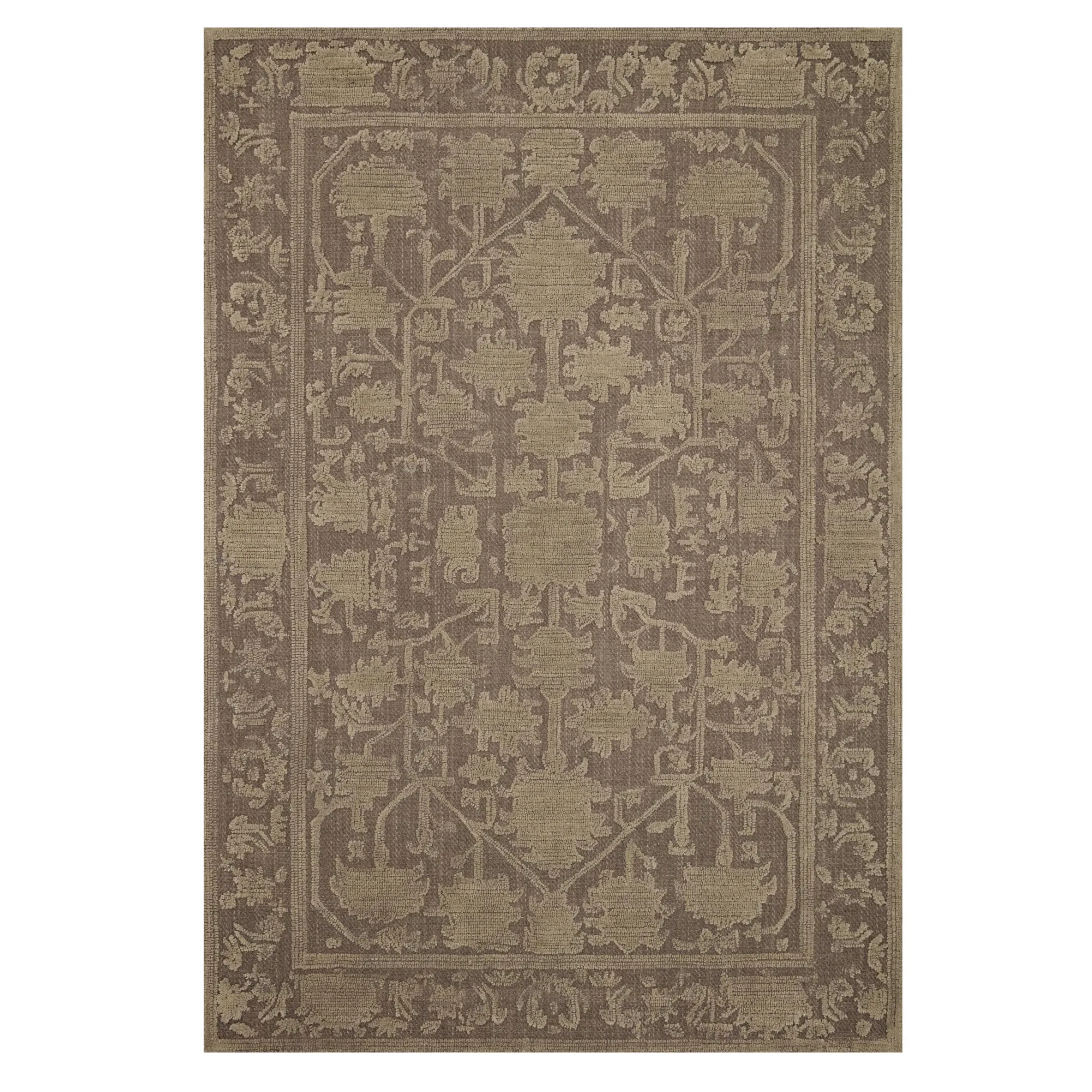 VND0086 Loloi Inc Gloria Bark Khaki Rug