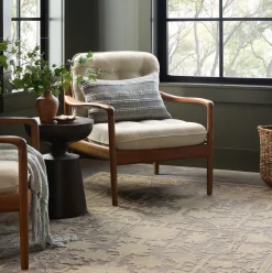 VND0086 Loloi Inc Gloria Bark Khaki Rug
