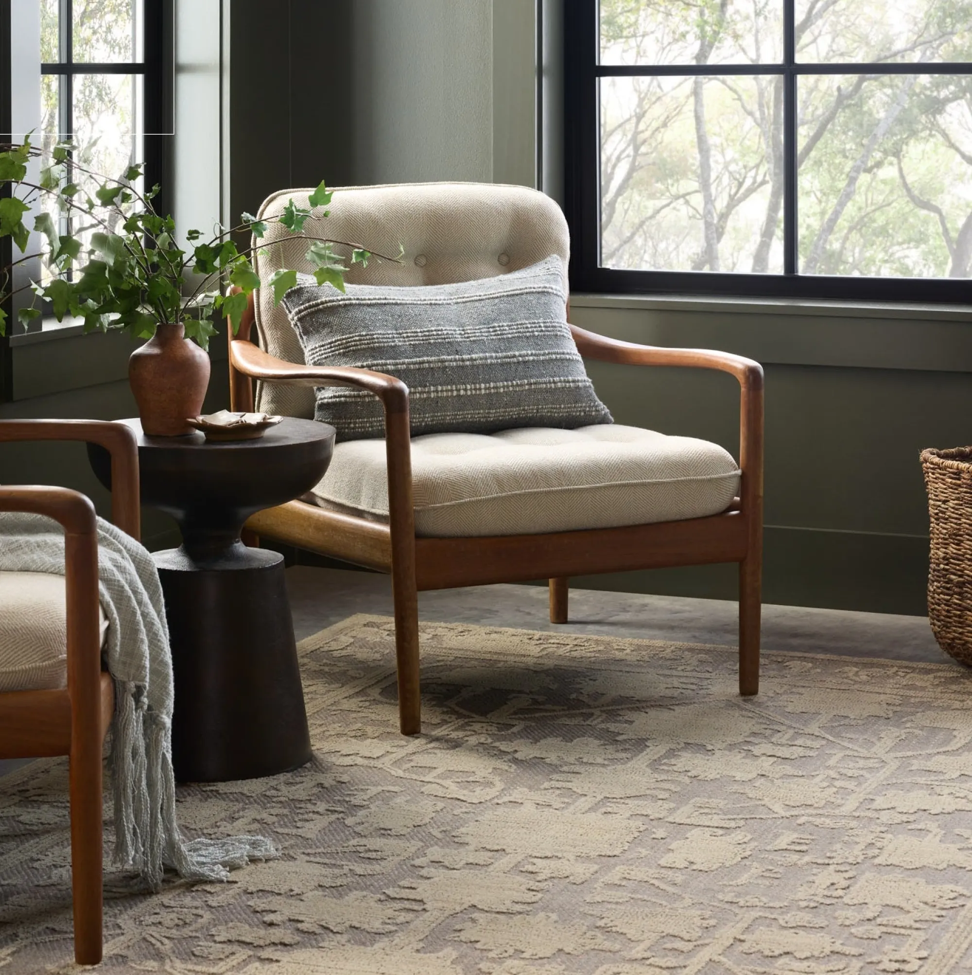 VND0086 Loloi Inc Gloria Bark Khaki Rug