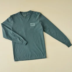 VND0179 Hole In The Roof Marketing Inc Good Stuff Doesn't Come Easy Spruce Long Sleeve Shirt