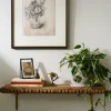 VND6622 ARVIND EXPO-CRAFTS Griffin Hand Carved Wood Shelf