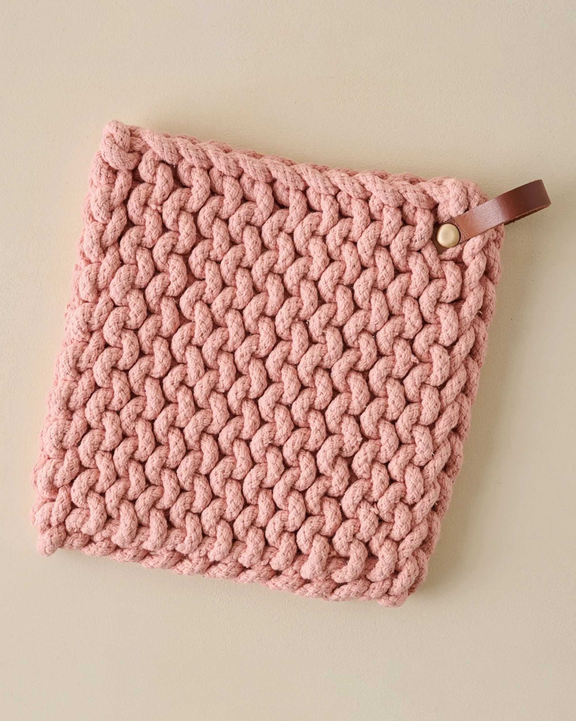 VND0164 Creative Co-op Inc Hand Crocheted Cotton Pot Holder