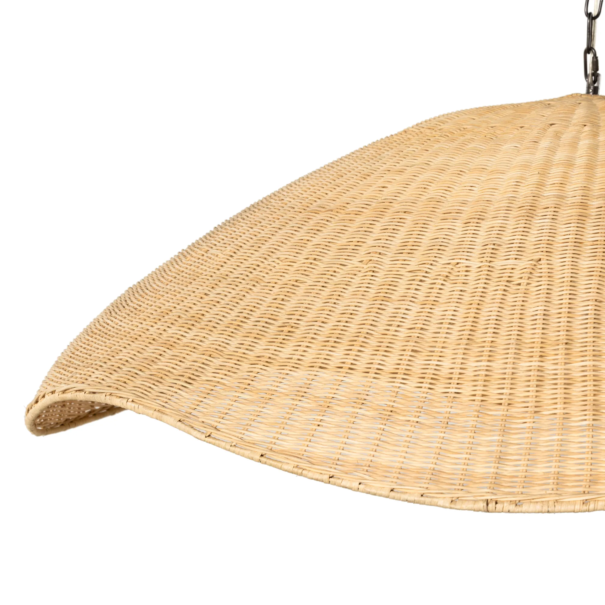 VND6200 Four Hands, LLC Hazel Rattan Pendant