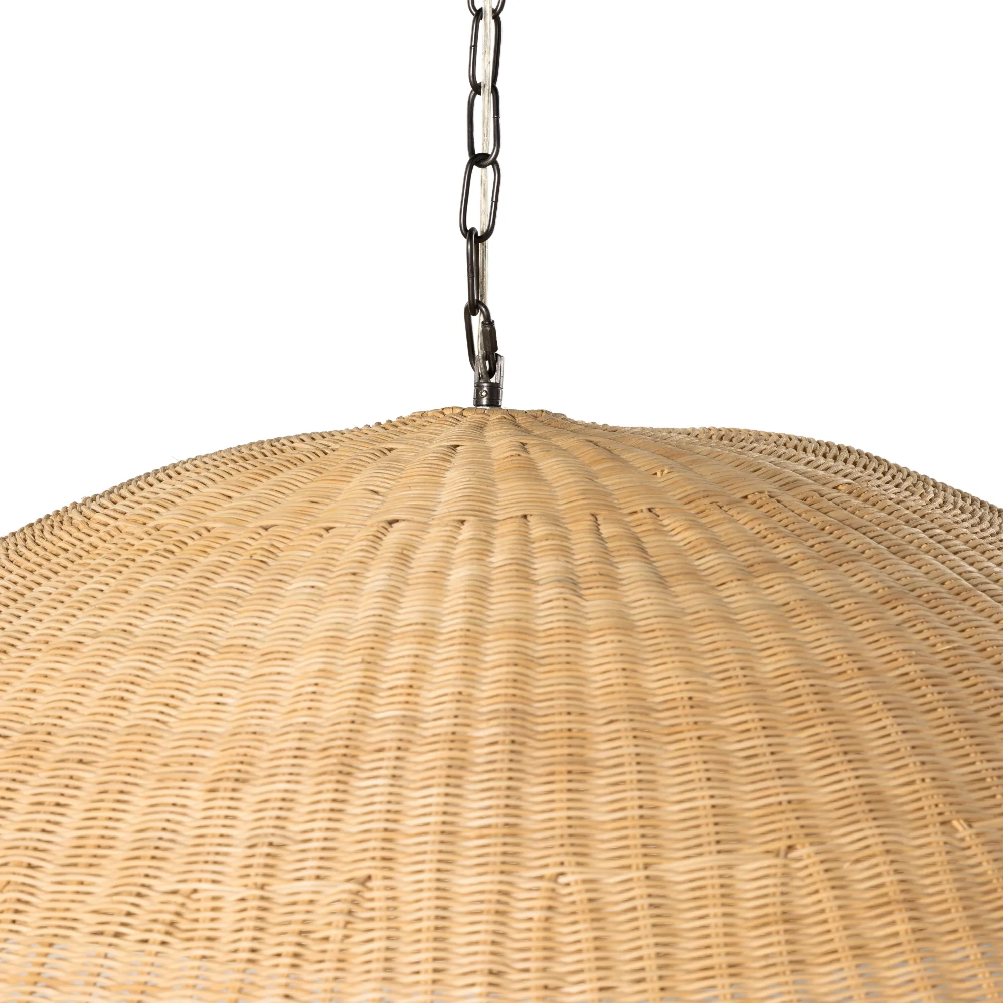 VND6200 Four Hands, LLC Hazel Rattan Pendant