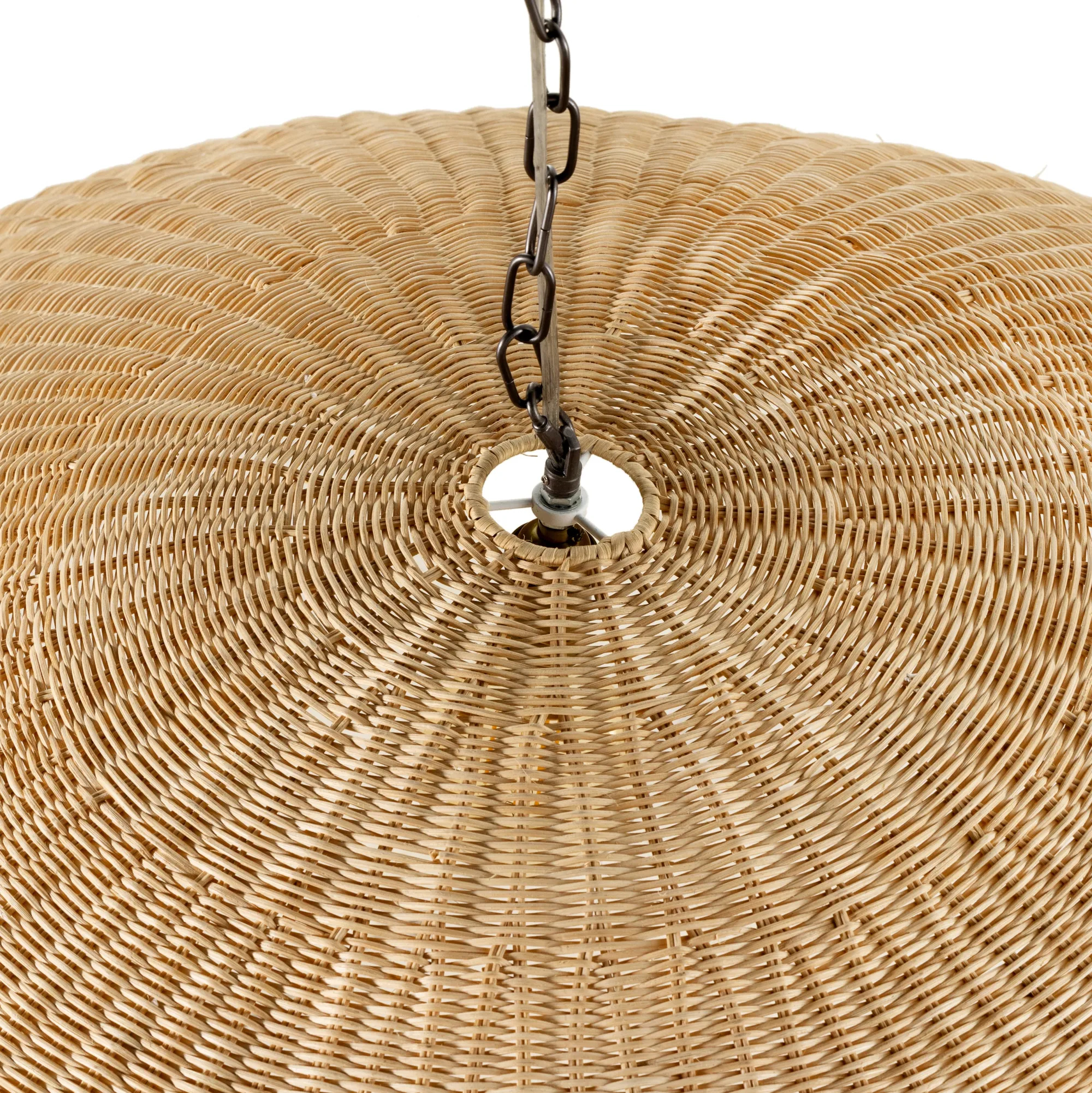 VND6200 Four Hands, LLC Hazel Rattan Pendant