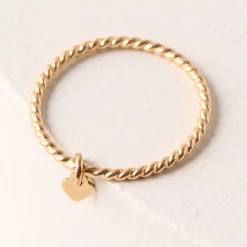 VND6451 Token Jewelry Designs, LLC Heart Charmed Ring