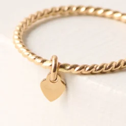 VND6451 Token Jewelry Designs, LLC Heart Charmed Ring