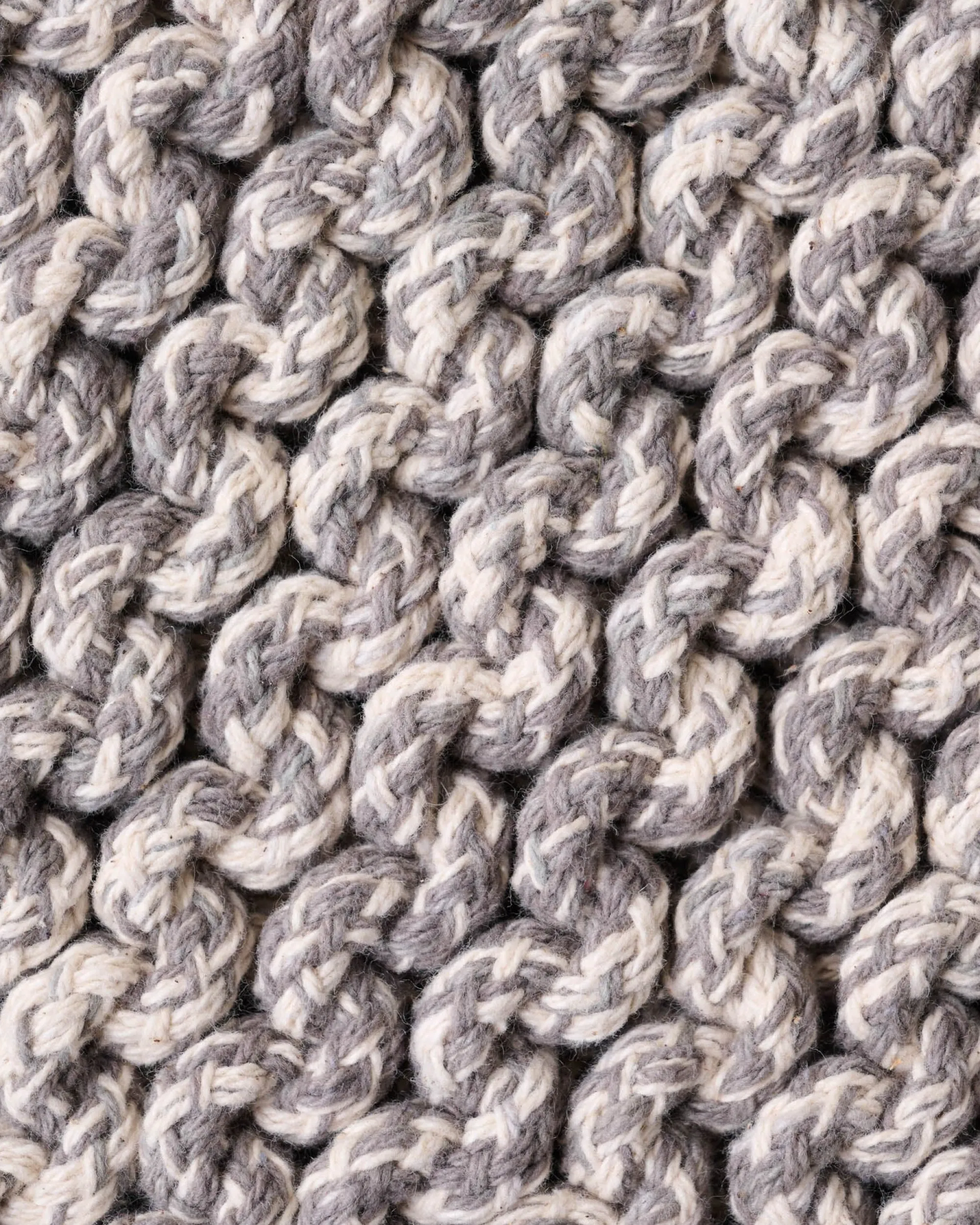 VND0164 Creative Co-op Inc Heathered Hand Crocheted Pot Holder