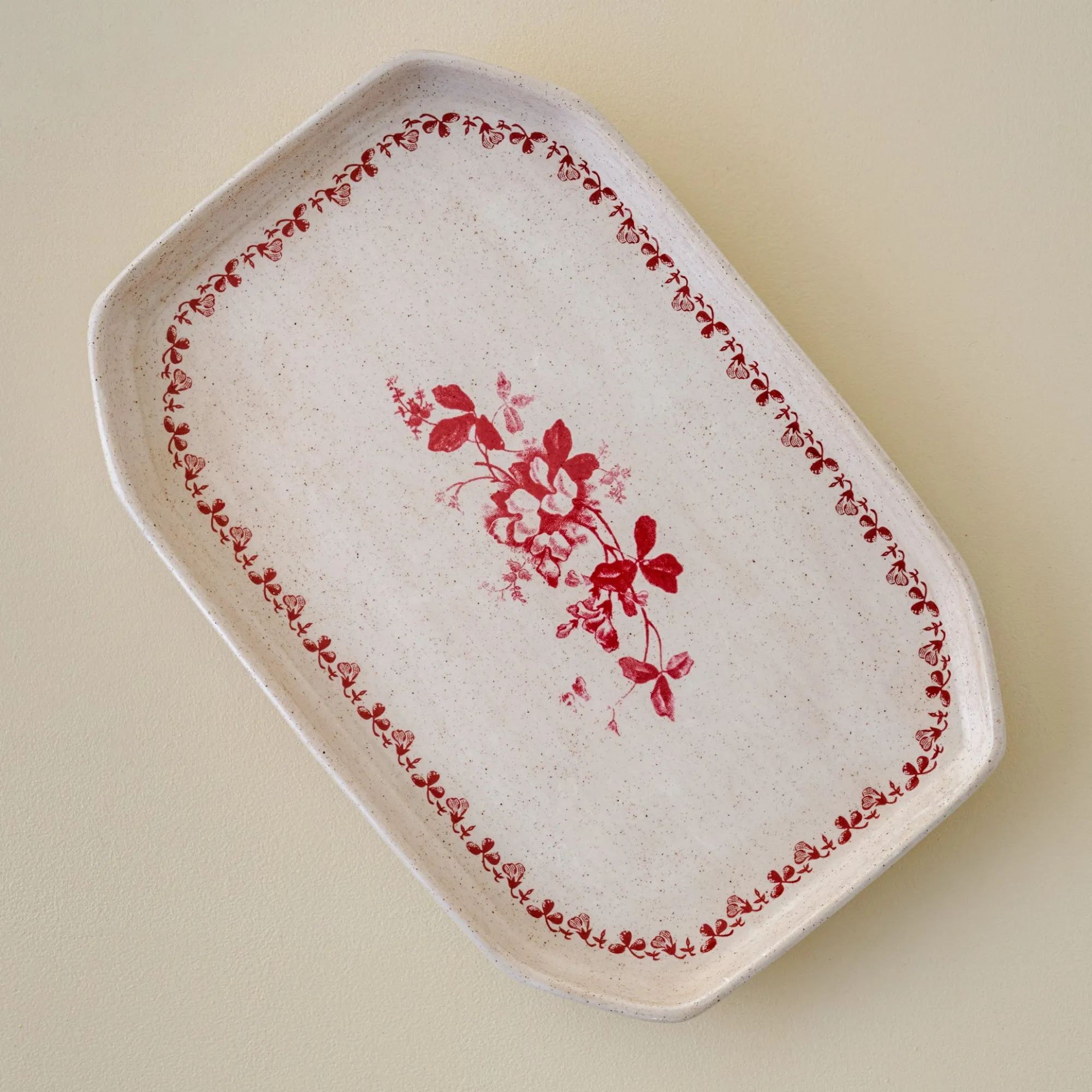 VND6562 Chaozhou Highland Crafts Company Ltd Heirloom Garden Decorative Tray