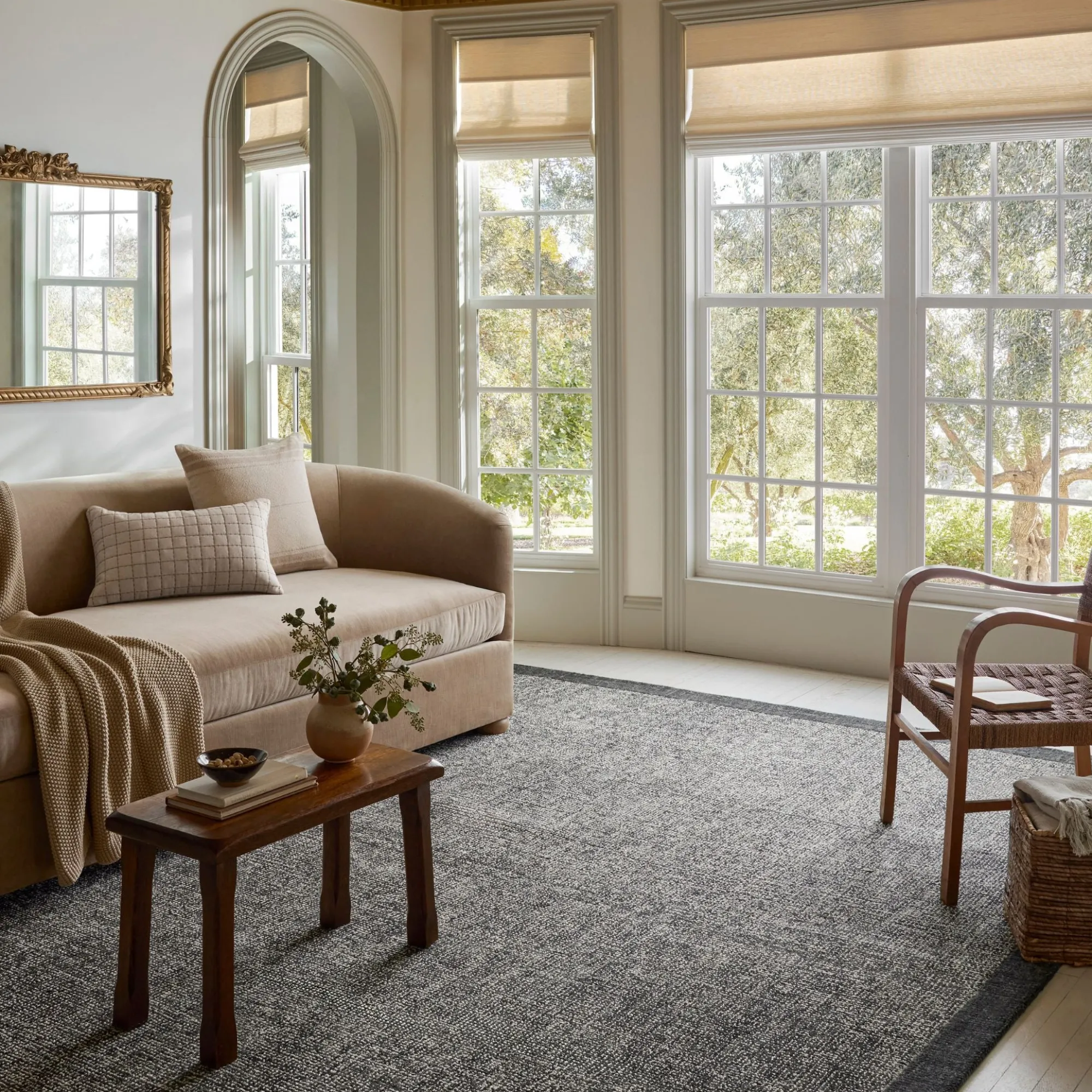 VND0086 Loloi Inc Henley Ivory Charcoal Rug