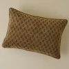 VND8009 Jaipur Arts Henry Printed Velvet Pillow