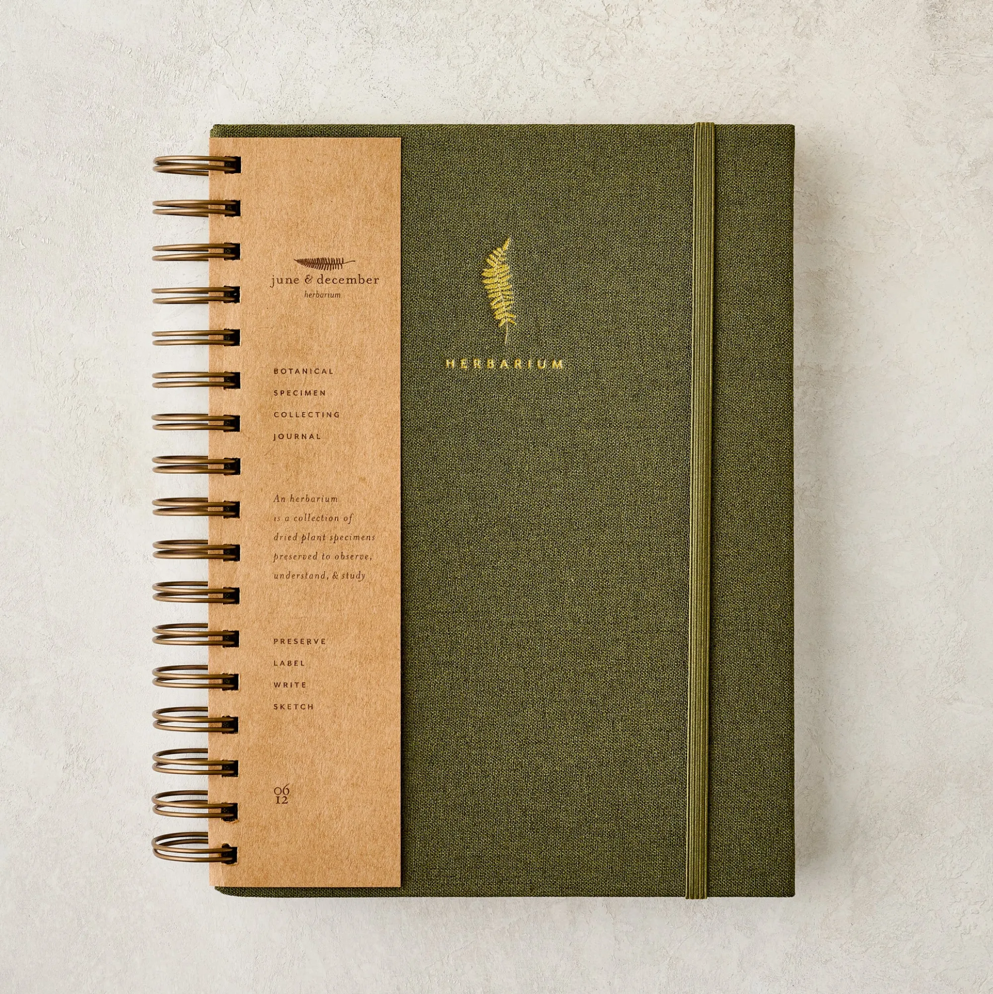 VND8066 Paper Ink and Earth LLC Herbarium Journal