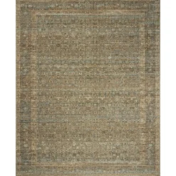 VND0086 Loloi Inc Hillcrest Camel Seaglass Rug