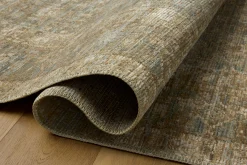 VND0086 Loloi Inc Hillcrest Camel Seaglass Rug