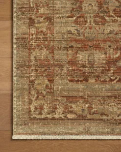 VND0086 Loloi Inc Hillcrest Sienna Sand Rug