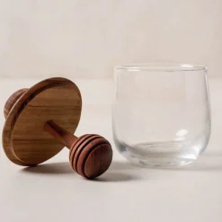 VND0018 Be Home Honey Dipper Lidded Jar